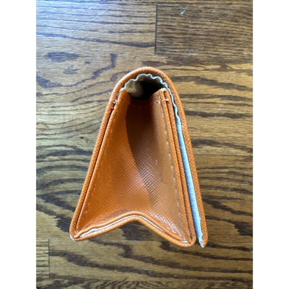 Large Tory Burch sunglasses/eye glasses case magnetic eyeglasses orange - Picture 3 of 6